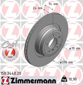 Remschijf Coat Z 150344020