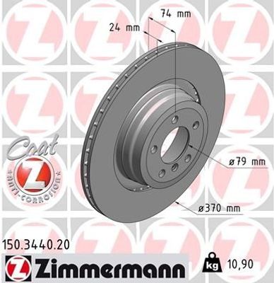 Remschijf Coat Z 150344020