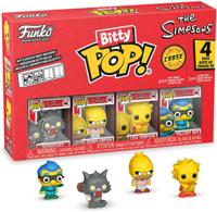 The Simpsons Funko Bitty Pop! 4-Pack: Scratchy / Grampa Simpson / Lisa Simpson / Chase Figuur The Simpsons Funko Bitty Pop! 4-Pack: Scratchy / Grampa Simpson / Lisa Simpson / Chase Figuur