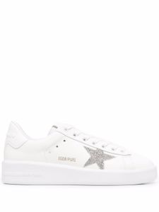 Golden Goose baskets Purestar en cuir - Blanc