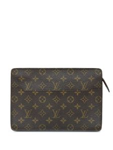 Louis Vuitton Pre-Owned 2000 pre-owned clutch met monogram - Bruin