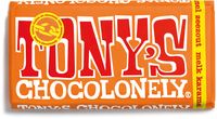 Tony&apos;s Chocolonely chocoladereep, 180g, karamel zeezout