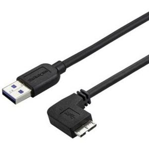 StarTech.com USB3AU2MRS USB 3.0A (m) naar haakse Micro USB B 2m