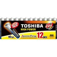Batterijen Toshiba High Power LR03 1,5 V AAA