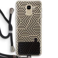Magic pattern: Samsung Galaxy J6 (2018) Transparant Hoesje met koord