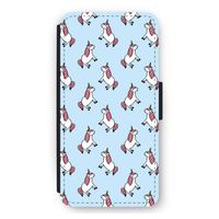Eenhoorns overal: iPhone 12 Pro Max Flip Hoesje