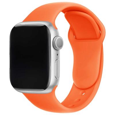 Apple Watch Sport Band - Oranje - 44, 45, 46 & 49mm - SM Apple Watch Sport Band - Oranje - 44, 45, 46 & 49mm - SM