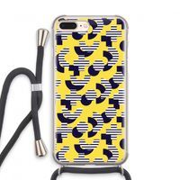 8-bit N°3: iPhone 7 PLUS Transparant Hoesje met koord