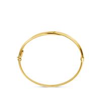 Exclusieve 14k Geelgouden Bangle - 9mm Breed, 60mm Diameter Exclusieve 14k Geelgouden Bangle - 9mm Breed, 60mm Diameter