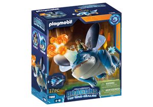 PLAYMOBIL Dragons: The Nine Realms Plowhorn & D'Angelo 71082