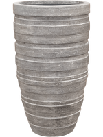 Baq Polystone Coated Junar Partner Raw Grey (met inzetbak), 40x70cm