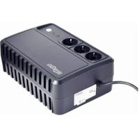 Gembird EG- -3SDT600-01 UPS Line-interactive 0,6 kVA 360 W 3 AC-uitgang(en)