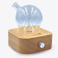 Nebulizer glas - rond met draaiknop - Stille diffuser