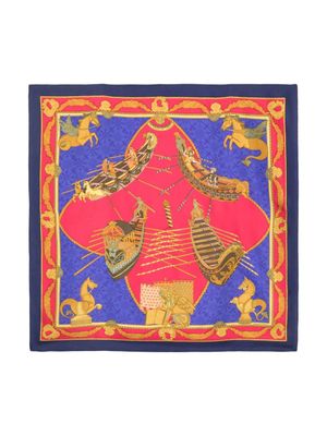 Hermès Pre-Owned foulard Bissone De Venise en soie (2000) - Rose