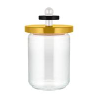 Alessi Voorraadpot Twergi - ES16/100 1 - Geel - ø 12 cm / 1 Liter - door Ettore Sotsass