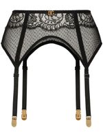 Dolce & Gabbana porte-jarretelles en dentelle - Noir