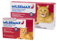 Milbemax Tabletten Kat Groot 4 tabl. >2kg - thumbnail