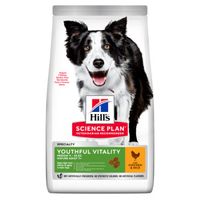 Hill&apos;s Mature Adult Senior Vitality Medium met kip hondenvoer 2 x 14 kg