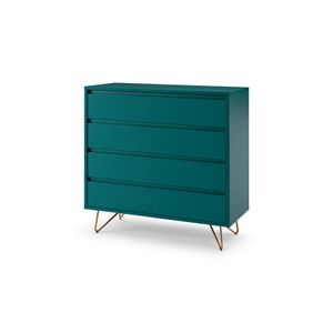 Ladekast Lucy Blauw 90 cm