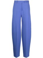 The Attico pantalon de tailleur en laine - Bleu - thumbnail