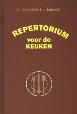 Repertorium voor de keuken (Hardback)