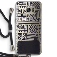 Marrakech print: Samsung Galaxy S7 Edge Transparant Hoesje met koord