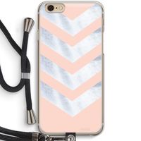 Marmeren pijlen: iPhone 6 / 6S Transparant Hoesje met koord