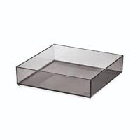 iDesign - Make-up Organizer, 20.3 x 20.3 x 5.1 cm, Smoke - iDesign | S - thumbnail