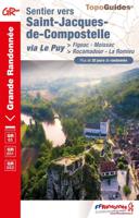 Wandelgids - Pelgrimsroute 652 Saint-Jacques-de-Compostelle via Le Puy: Figeac - Moissac GR65 - GR651 - GR652 | FFRP - thumbnail