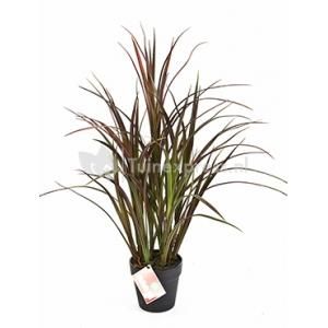 Kunstplant Natural grass red M