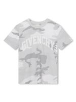 Givenchy Kids t-shirt à imprimé camouflage - Gris - thumbnail