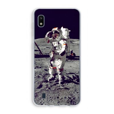 Spaceman: Samsung Galaxy A10 Transparant Hoesje