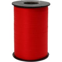 Creativ Company Cadeaulint, b: 10 mm, matt, rood, 250 m/ 1 rol