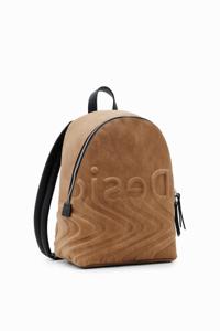 Kleine rugzak met logo - BROWN - U