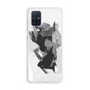 House: Galaxy A71 Transparant Hoesje