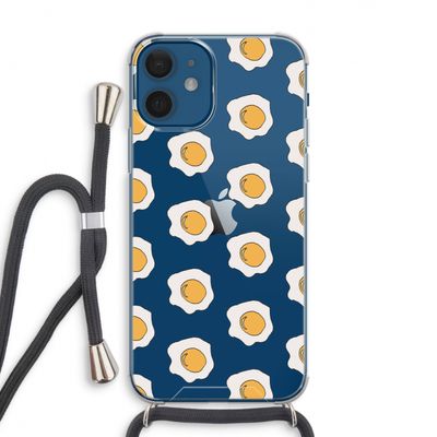 Bacon to my eggs #1: iPhone 12 Transparant Hoesje met koord