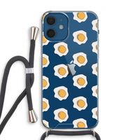 Bacon to my eggs #1: iPhone 12 Transparant Hoesje met koord