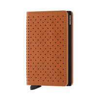 Secrid Slim Wallet Portemonnee Perforated Cognac - thumbnail