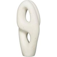 Leen Bakker - Object Nordic - Off-white - 21,5x10,5x5,5 Cm - Cement - Crème - 10.5x21.5x5.5 Cm