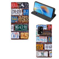 OPPO A74 4G Stand Case Kentekenplaten - thumbnail