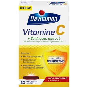 Davitamon Vitamine C + echinacea (20 tab)