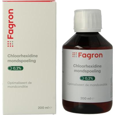 Fagron Chloorhexidine mondspoeling 0.2%