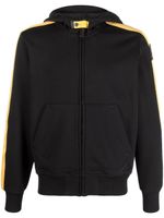 Parajumpers hoodie zippé à bande logo - Noir