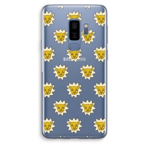 Leeuwenkoppen: Samsung Galaxy S9 Plus Transparant Hoesje