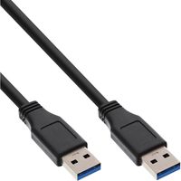 InLine 35215 USB-kabel 1,5 m USB 3.2 Gen 1 (3.1 Gen 1) USB A Zwart