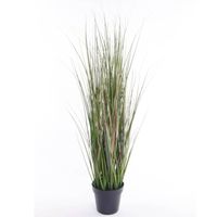 Kunstplant groen gras sprieten 65 cm. - Kunstplanten - thumbnail