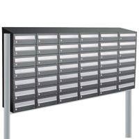 Allux Hive Set 6-Breed, 7-Hoog Met Dak Op Statief Antraciet - 40030065_6x7ds
