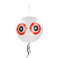 Knock Pest Schrikballon Wit