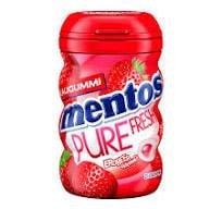 Mentos Mentos - Gum Pure Fresh Erdbeere Curvy 70 Gram