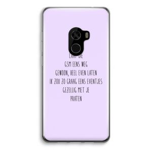 GSM: Xiaomi Mi Mix 2 Transparant Hoesje